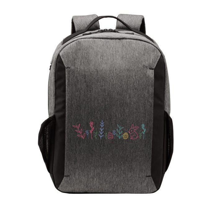 Happy Easter Minimalist Easter Sunday Vector Backpack
