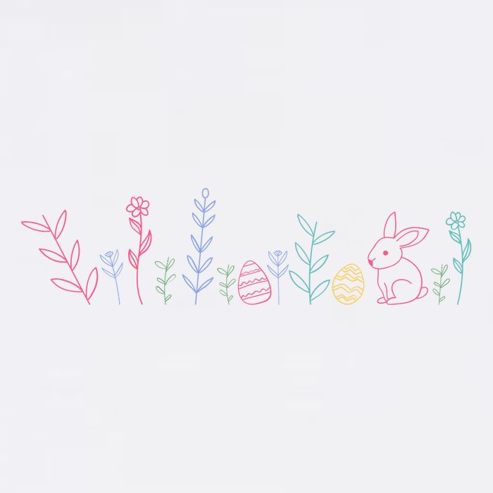 Happy Easter Minimalist Easter Sunday Performance Shirt