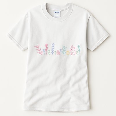 Happy Easter Minimalist Easter Sunday Tall T-Shirt