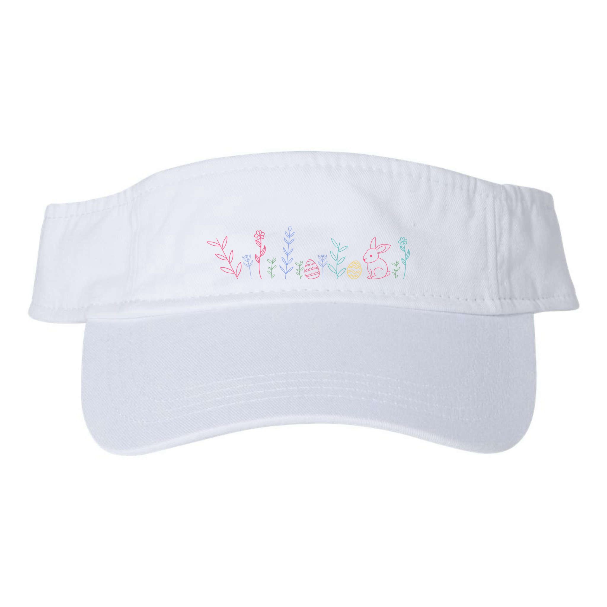 Happy Easter Minimalist Easter Sunday Visor