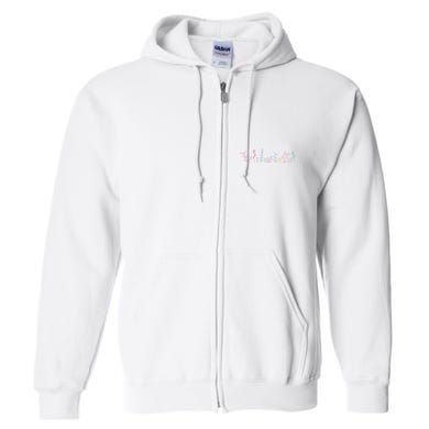 Happy Easter Minimalist Easter Sunday Full Zip Hoodie
