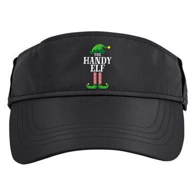 Handy Elf Matching Family Group Christmas Party Adult Drive Performance Visor