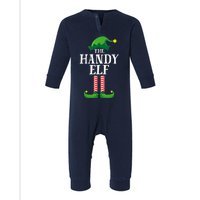 Handy Elf Matching Family Group Christmas Party Infant Fleece One Piece