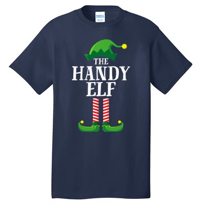 Handy Elf Matching Family Group Christmas Party Tall T-Shirt