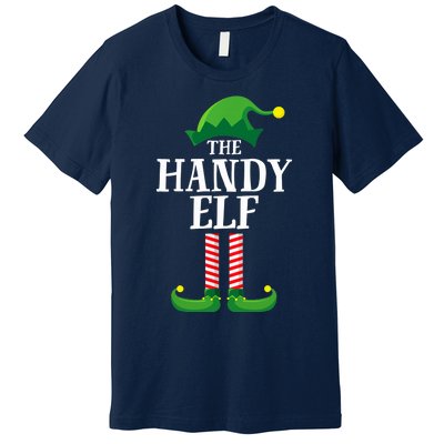 Handy Elf Matching Family Group Christmas Party Premium T-Shirt