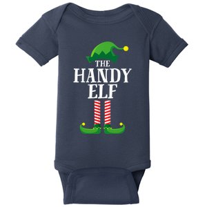 Handy Elf Matching Family Group Christmas Party Baby Bodysuit