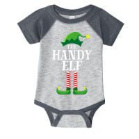 Handy Elf Matching Family Group Christmas Party Infant Baby Jersey Bodysuit