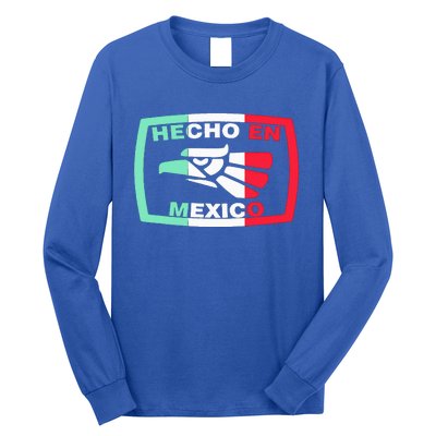 Hecho En Mexico Eagle Mexican Independence Day Long Sleeve Shirt