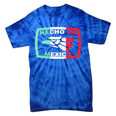 Hecho En Mexico Eagle Mexican Independence Day Tie-Dye T-Shirt