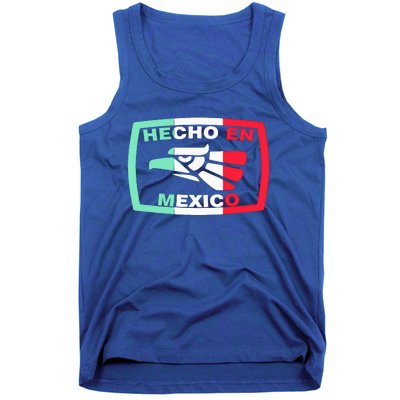 Hecho En Mexico Eagle Mexican Independence Day Tank Top