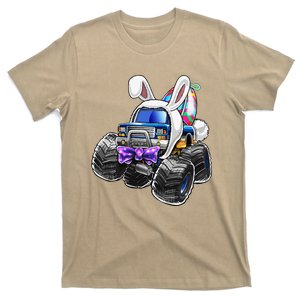 Happy Easter Monster Truck Easter Bunny Costume And Egg T-Shirt