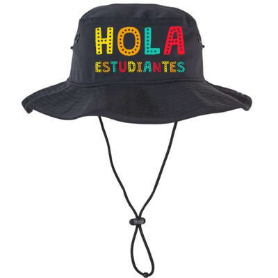 Hola Estudiantes Maestra Back to School Spanish Teacher Legacy Cool Fit Booney Bucket Hat