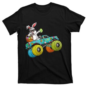 Happy Easter Monster Truck Dabbing Bunny T-Shirt