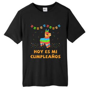 Hoy Es Mi Cumpleanos Pinata Birthday Cinco De Mayo Tall Fusion ChromaSoft Performance T-Shirt