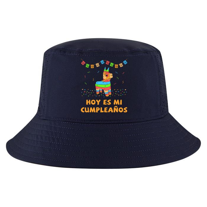 Hoy Es Mi Cumpleanos Pinata Birthday Cinco De Mayo Cool Comfort Performance Bucket Hat