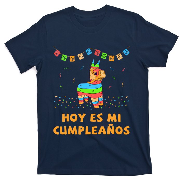 Hoy Es Mi Cumpleanos Pinata Birthday Cinco De Mayo T-Shirt