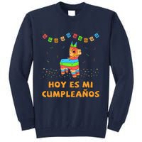 Hoy Es Mi Cumpleanos Pinata Birthday Cinco De Mayo Tall Sweatshirt