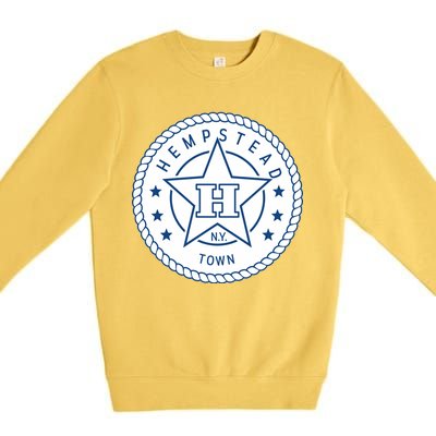 Hempstead New York Town Premium Crewneck Sweatshirt