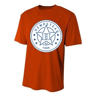 Hempstead New York Town Performance Sprint T-Shirt