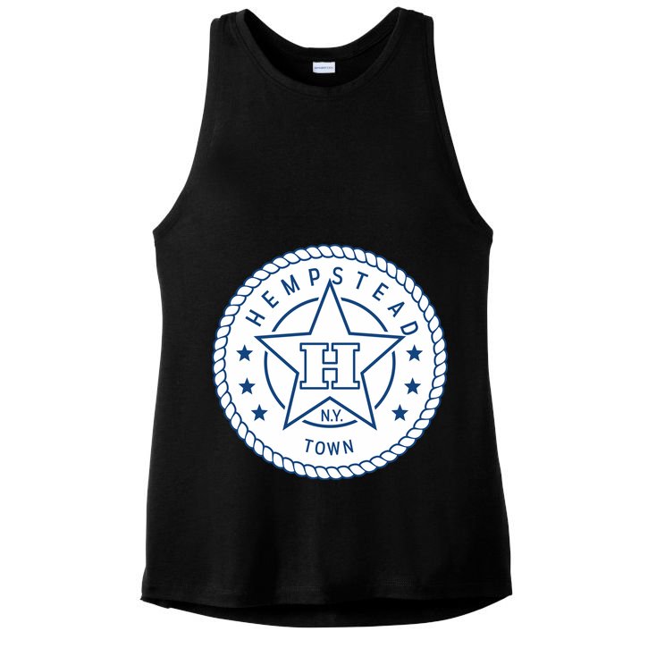Hempstead New York Town Ladies PosiCharge Tri-Blend Wicking Tank