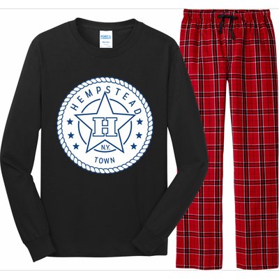 Hempstead New York Town Long Sleeve Pajama Set