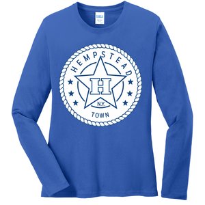 Hempstead New York Town Ladies Long Sleeve Shirt