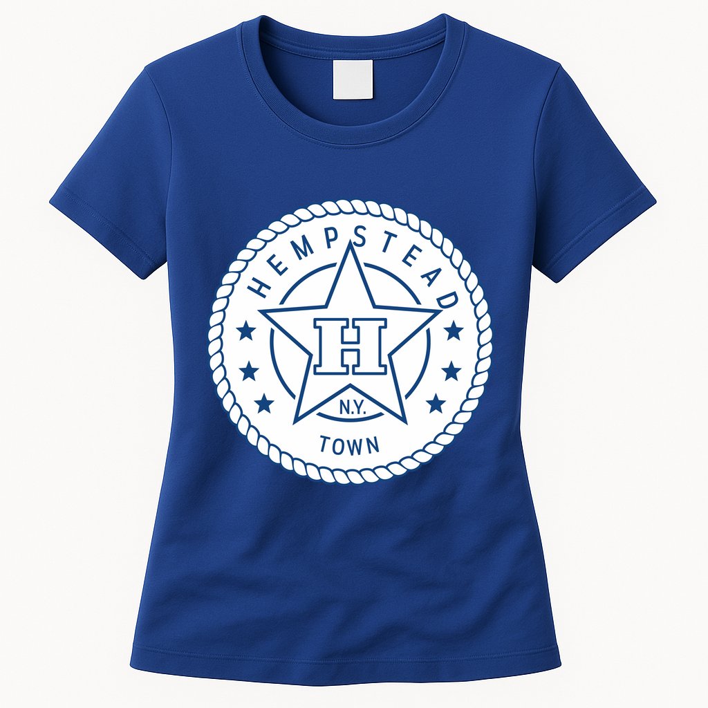 Hempstead New York Town Womens T-Shirt