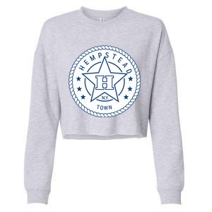 Hempstead New York Town Cropped Pullover Crew