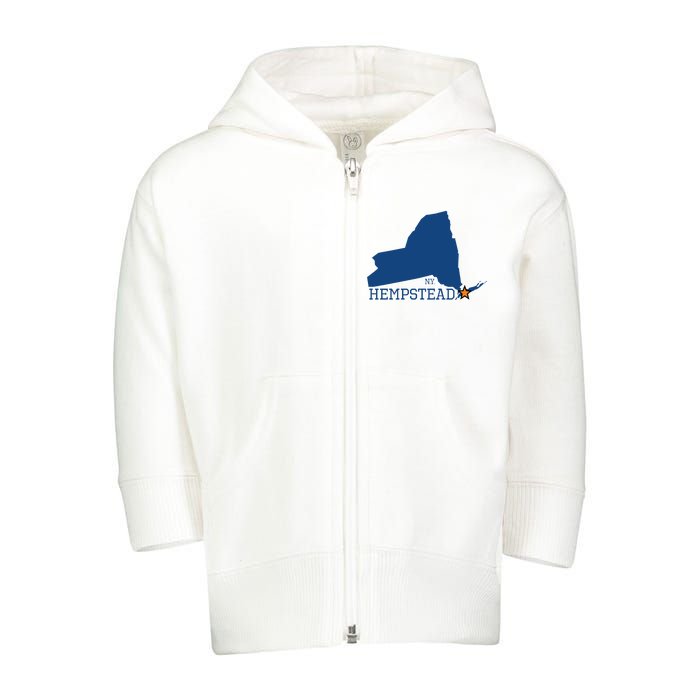 Hempstead NY Toddler Zip Fleece Hoodie