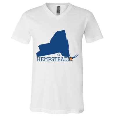 Hempstead NY V-Neck T-Shirt
