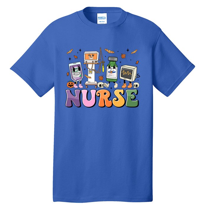 Halloween Er Nurse Er Boo Crew Er Ed Emergency Room Rn Gift Tall T-Shirt