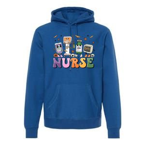 Halloween Er Nurse Er Boo Crew Er Ed Emergency Room Rn Gift Premium Hoodie