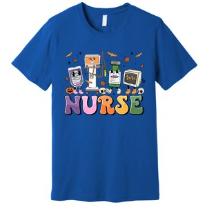 Halloween Er Nurse Er Boo Crew Er Ed Emergency Room Rn Gift Premium T-Shirt