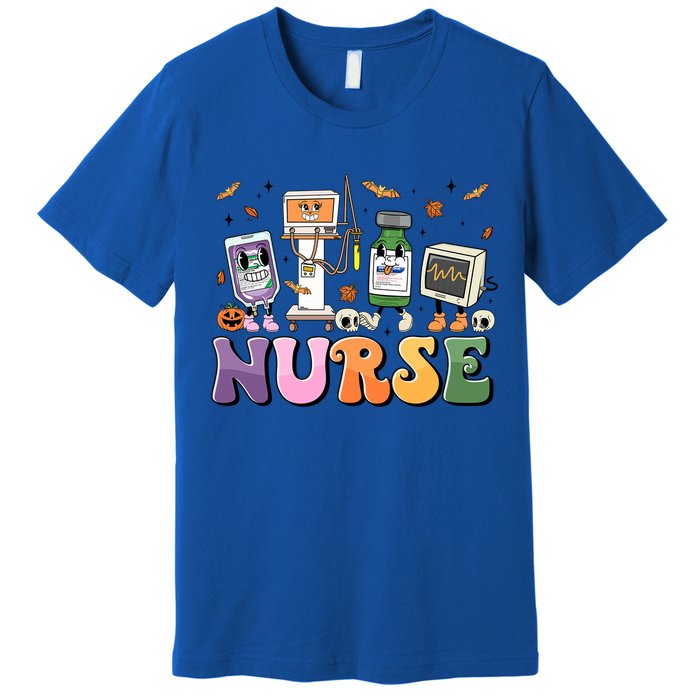 Halloween Er Nurse Er Boo Crew Er Ed Emergency Room Rn Gift Premium T-Shirt