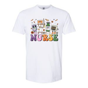 Halloween Er Nurse Er Boo Crew Er Ed Emergency Room Rn Gift Softstyle CVC T-Shirt