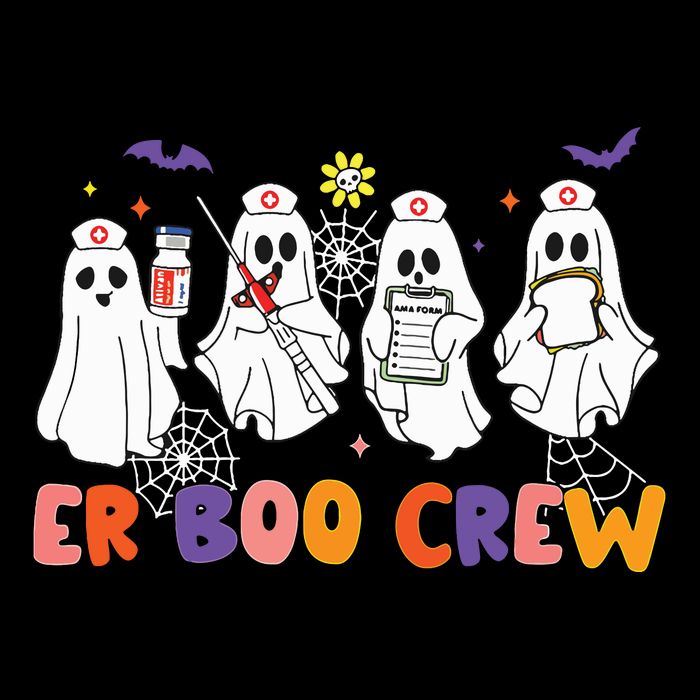 Halloween Er Nurse Er Boo Crew Funny Er Ed Nurse Tech Wool Snapback Cap