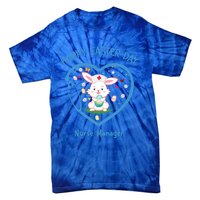 Happy Easter Nurse Ager Gift Cute Nurse Easter Day Gift Tie-Dye T-Shirt