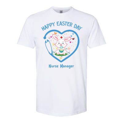 Happy Easter Nurse Ager Gift Cute Nurse Easter Day Gift Softstyle CVC T-Shirt