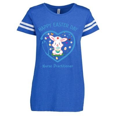 Happy Easter Nurse Practitioner Great Gift Cute Nurse Easter Day Gift Enza Ladies Jersey Football T-Shirt