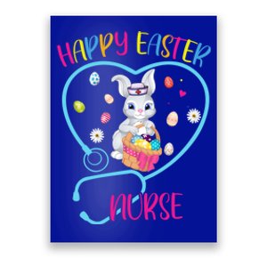 Happy Easter Nurse Gift Cute Nurse Easter Day Cute Gift Poster