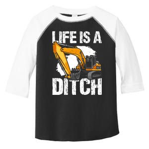 Heavy Equipment Operator & Excavator Driver Toddler Fine Jersey T-Shirt