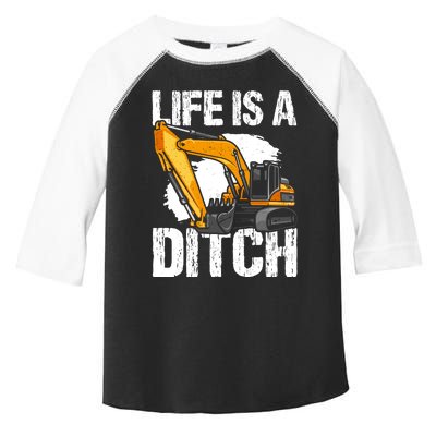 Heavy Equipment Operator & Excavator Driver Toddler Fine Jersey T-Shirt