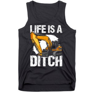 Heavy Equipment Operator & Excavator Driver Tank Top