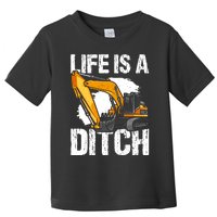 Heavy Equipment Operator & Excavator Driver Toddler T-Shirt