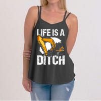 Heavy Equipment Operator & Excavator Driver Women's Strappy Tank