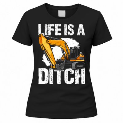 Heavy Equipment Operator & Excavator Driver Women's T-Shirt