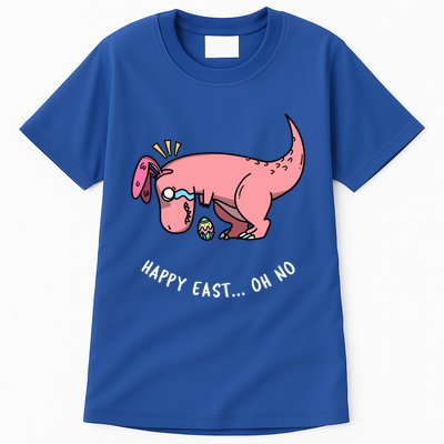 Happy Easter Oh No Funny TRex Egg Hunt Tall T-Shirt