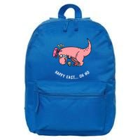Happy Easter Oh No Funny TRex Egg Hunt 16 in Basic Backpack