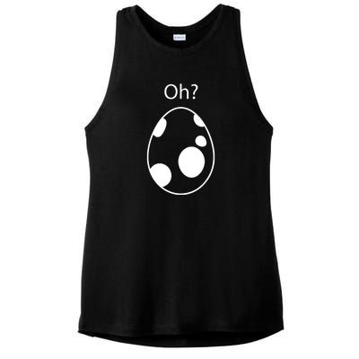 Hatching Egg Oh Gamer Ladies PosiCharge Tri-Blend Wicking Tank