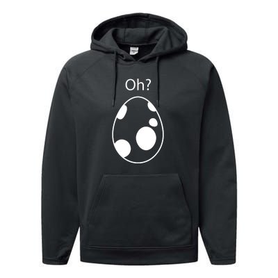 Hatching Egg Oh Gamer Performance Fleece Hoodie